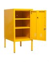Ver imagem 3 de Armário de Aço Decorativo Multiuso C/ Chave Amarelo