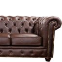 Ver imagem 4 de Sofá 3 Lugares Maísa 235cm Couro Capuccino - Sallar Home