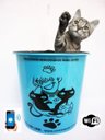 Ver imagem 1 de Bebedouro Plastico 1700 Ml Azul WIFI torneira incolor