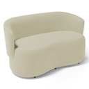 Ver imagem 6 de Kit 2 Poltronas e 1 Namoradeira Aisha Orgânica Suede Bege Claro - Desk Design