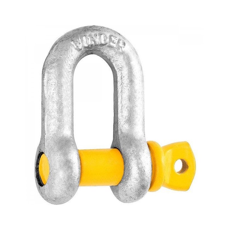 Manilha reta para cabo de aço 1/2" Vonder PLUS