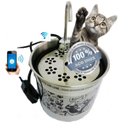 Ver imagem 1 de Bebedouro Gato Online Inox 1500 mL com Wifi e Filtro de Água Bivolt