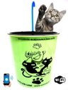Ver imagem 1 de Bebedouro Plastico 1700ml Verde WIFI torneira acrilico azul