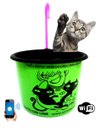 Ver imagem 1 de Bebedouro Plastico 1500 ml verde Wifi torneira rosa filtro
