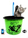 Ver imagem 1 de Bebedouro Plastico 1500 ml verde Wifi torneira azul filtro