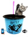 Ver imagem 1 de Bebedouro Plastico 1500 ml azul Wifi torneira rosa filtro