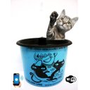 Ver imagem 1 de Bebedouro Plastico 1500ml azul Wifi torneira incolor filtro