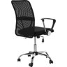 Cadeira de Escritório Executiva Giratória Jaguare Preto Regulagem de Altura A Gás Tela - 2