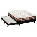 Ver imagem 1 de Cama Box c/Auxiliar Casal: Colchão Castor Pocket Silver Star Air Híbrido + Base CRC Courano Black(13