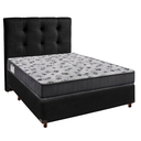 Ver imagem 1 de Kit Cama Box + Cabeceira + Colchão Casal D33 - Iso100 - Ortobom