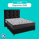Ver imagem 4 de Kit Cama Box + Cabeceira + Colchão Casal D33 - Iso100 - Ortobom