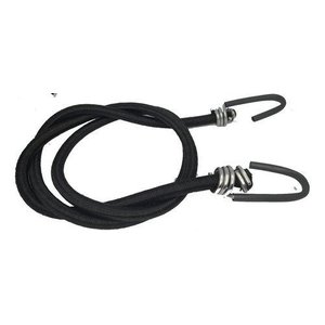 Kit 10 Elásticos Pretos Grossos 1,5m - Multi Uso, Estique - Preto