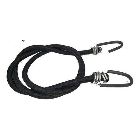 Kit 10 Elásticos Pretos Grossos 1,5m - Multi Uso, Estique - Preto