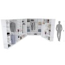 Ver imagem 7 de KIT CLOSET MODULAR MUNDI M301.2021.B MUNDI MOVEIS