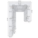 Ver imagem 2 de KIT CLOSET MODULAR MUNDI M301.2021.B MUNDI MOVEIS