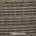 Ver imagem 2 de 6 Cadeiras Jk Fibra Sintética e Assento Impermeável - Trama Cappuccino