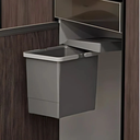 Ver imagem 2 de Lixeira Suspensa para Cozinha Swing 15 Litros - Zen Design