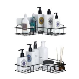 Prateleira Aramado de Canto em L Porta Shampoo - 1
