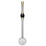 Bomba de Chimarrão Bojo Mil Furos Inox 25cm Pedra Ágata com Rosca Bortonaggio - 1