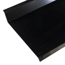 Ver imagem 2 de Kit 10,45 Metros de Rufo Externo de Parede Galv. Preto Corte 10cm