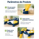 Ver imagem 2 de Assento Redutor Infantil para Vaso Sanitário com Escada Antiderrapante Rister Baby Azul