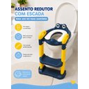 Ver imagem 3 de Assento Redutor Infantil para Vaso Sanitário com Escada Antiderrapante Rister Baby Azul