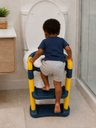 Ver mais imagens de Assento Redutor Infantil para Vaso Sanitário com Escada Antiderrapante Rister Baby Azul