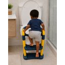 Ver mais imagens de Assento Redutor Infantil para Vaso Sanitário com Escada Antiderrapante Rister Baby Azul