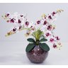 Arranjo Flores 4 Orquídeas Artificial Com Vaso - 5