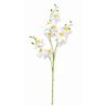 Galho Orquidea Cymbidium 10 Flores - Branca 86cm - 1