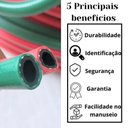 Ver imagem 2 de Mangueira Dupla para Solda Ibirá 5-16 X 3 Mm - 20 Metros Pt 300