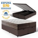 Ver imagem 4 de Cama Box Baú com Colchão de Espuma D70 Pillow In Ultra Dream Anjos Queen 158cm