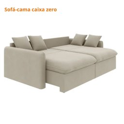 Sofá Cama Retrátil e Reclinável 180cm Madri Movenzo Estofados Corino - 5