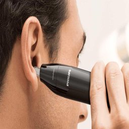 Aparador de Pelos Nariz e Orelha Philips NT1620/15 Preto - 4