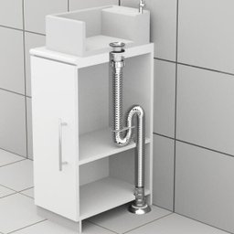 Sifão Tubo Extensível Cromado 1,50m Censi - 2