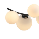 Ver imagem 4 de Plafon de Sobrepor Nero Cromo Negro e Branco (c)49cm (l)33cm (a)53cm 5xg9 50w - Mm001