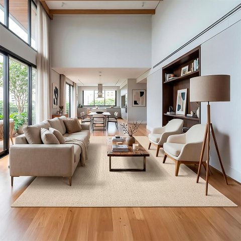 Tapete Colorfull Off White 250x350 Tapetes São Carlos