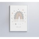 Ver imagem 4 de Quadro Infantil Boa Noite Estrelas Medidas 80x120 Cm Impressão Tecido Canvas