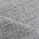 Ver imagem 3 de Tapete 3d Prata 2,00x2,50m Alto Relevo Grego Geométrico