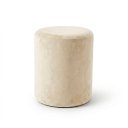 Ver imagem 1 de Puff Redondo Estofado Decorativo Bili Hope Veludo Off