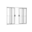 Ver imagem 1 de Vitro 4 Folhas 1,00 X 1,50 Com Grade Alumínio Branco