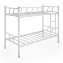 Ver imagem 2 de Cama Beliche Bruna Quarto Solteiro Estrutura De Ferro:Branco