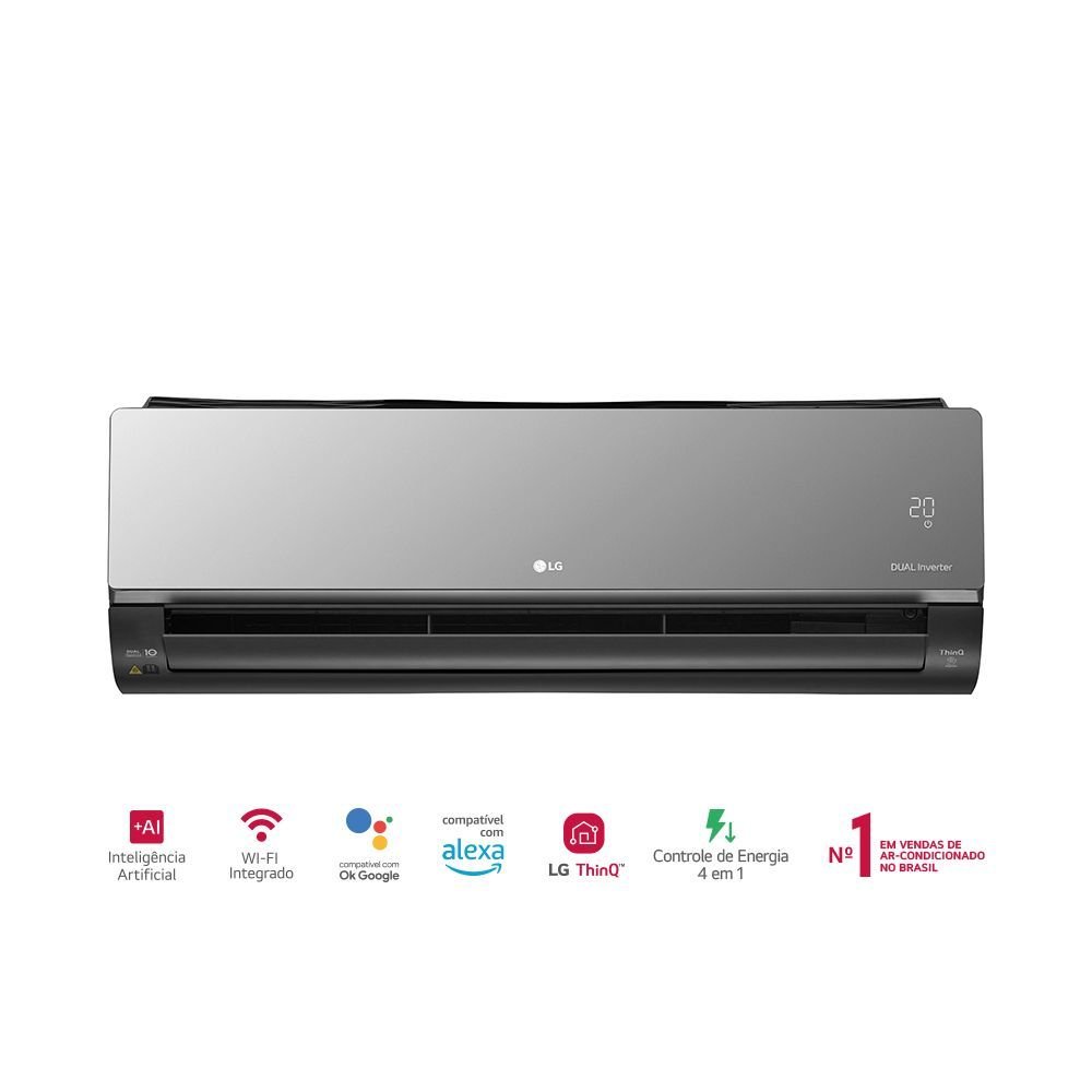 Ar-condicionado Lg Dual Inverter Voice Artcool 12.000 Btu Frio 220v - 6