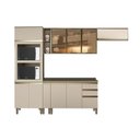 Ver imagem 1 de Cozinha Modulada Henn Connect 6pçs 1 Armário 1 Balcão 1 Paneleiro 3 Complementos C6p04 Duna/