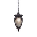 Ver imagem 1 de Pendente Colonial Vidro Artico Bronze Envelhecido 42cm 1e27 Paris Luz