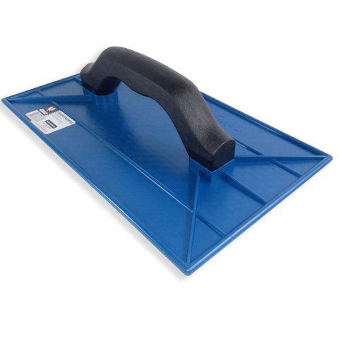 Desempenadeira Plástica Corrugada Azul 220x340mm - 00822/00 - Galo