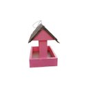 Ver imagem 1 de Comedouro Alimentador de Passarinho e Suporte - Jardim Quintal Tigelas e Alimentadores