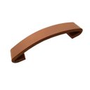 Ver imagem 1 de Puxador Hiddo - Couro Legítimo Marrom Escuro:Marrom