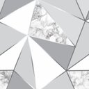 Ver imagem 4 de Papel de Parede Adesivo Zara Cinza de Mármore Rolo 5m