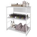 Ver imagem 2 de Mesa Para Manicure Aparador 68cm Fabrick Branco Caemmun